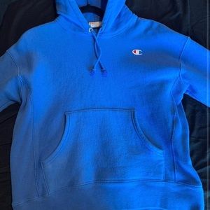 unisex champion blue pull over